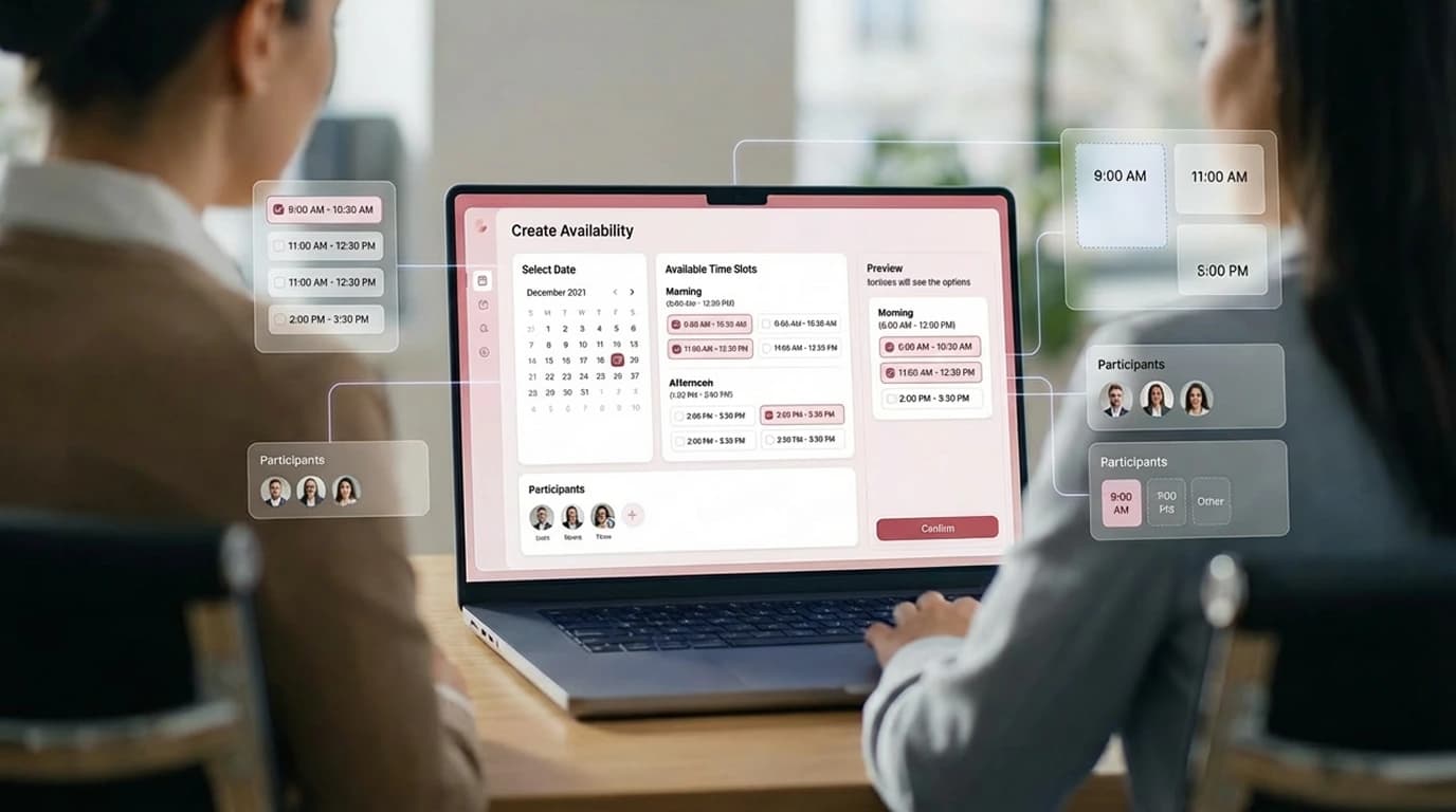 Create Multiple Availability Slots