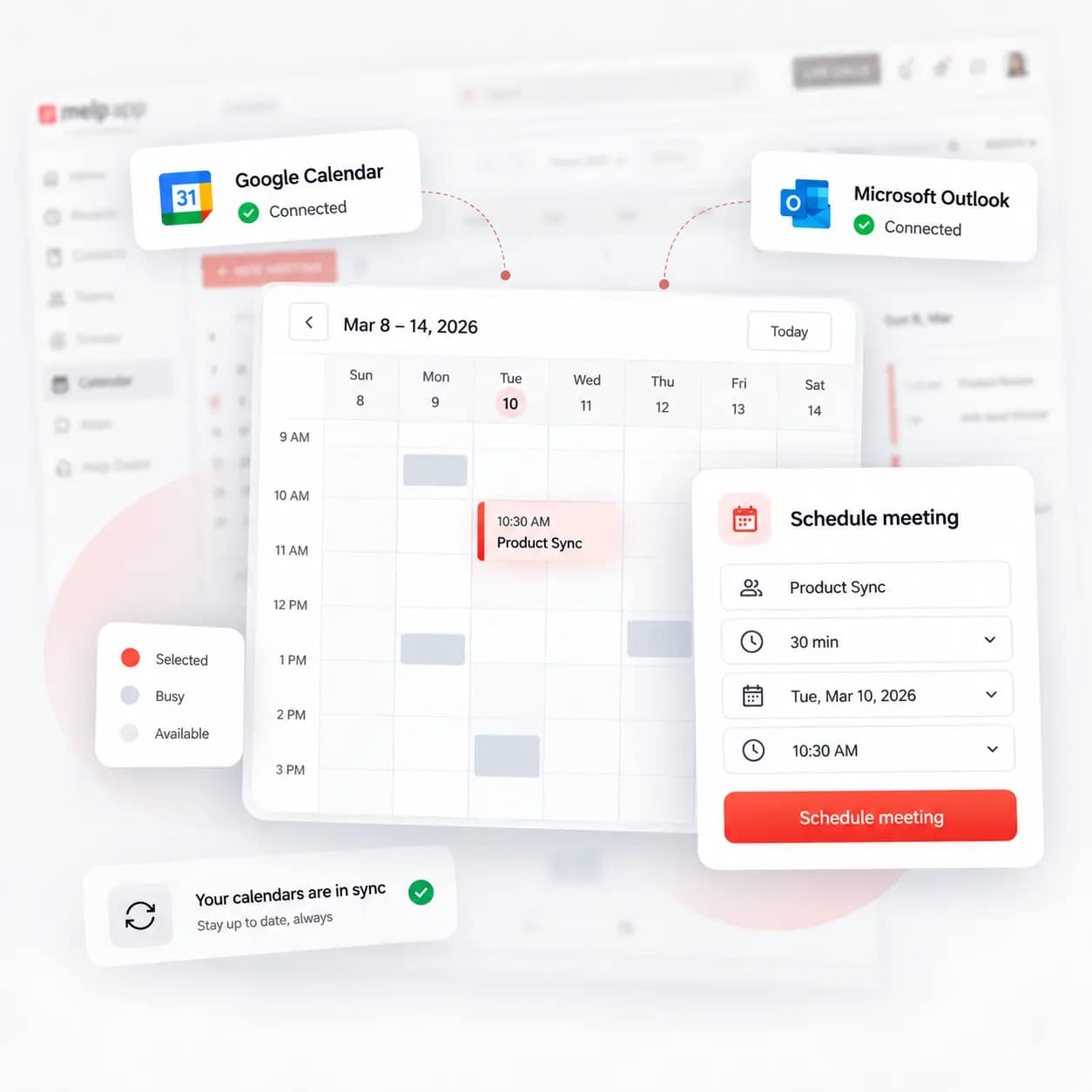 Plan meetings without the friction